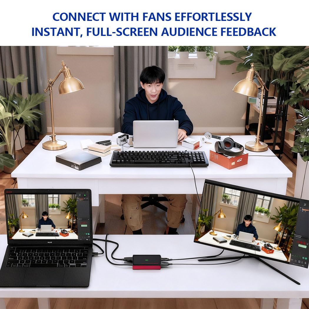 Amazon.co.jp: Y&H USB3.2 キャプチャーボード Gen 1 Type-C & USB-A